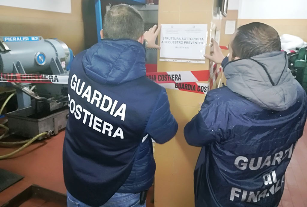 Sequestrato frantoio oleario e un km del canale Marletta nel cosentino