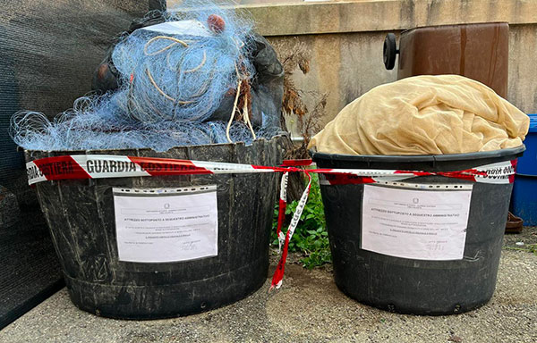 Operazione di contrasto alla pesca illegale tra Lamezia e Gizzeria, sequestri e sanzioni 