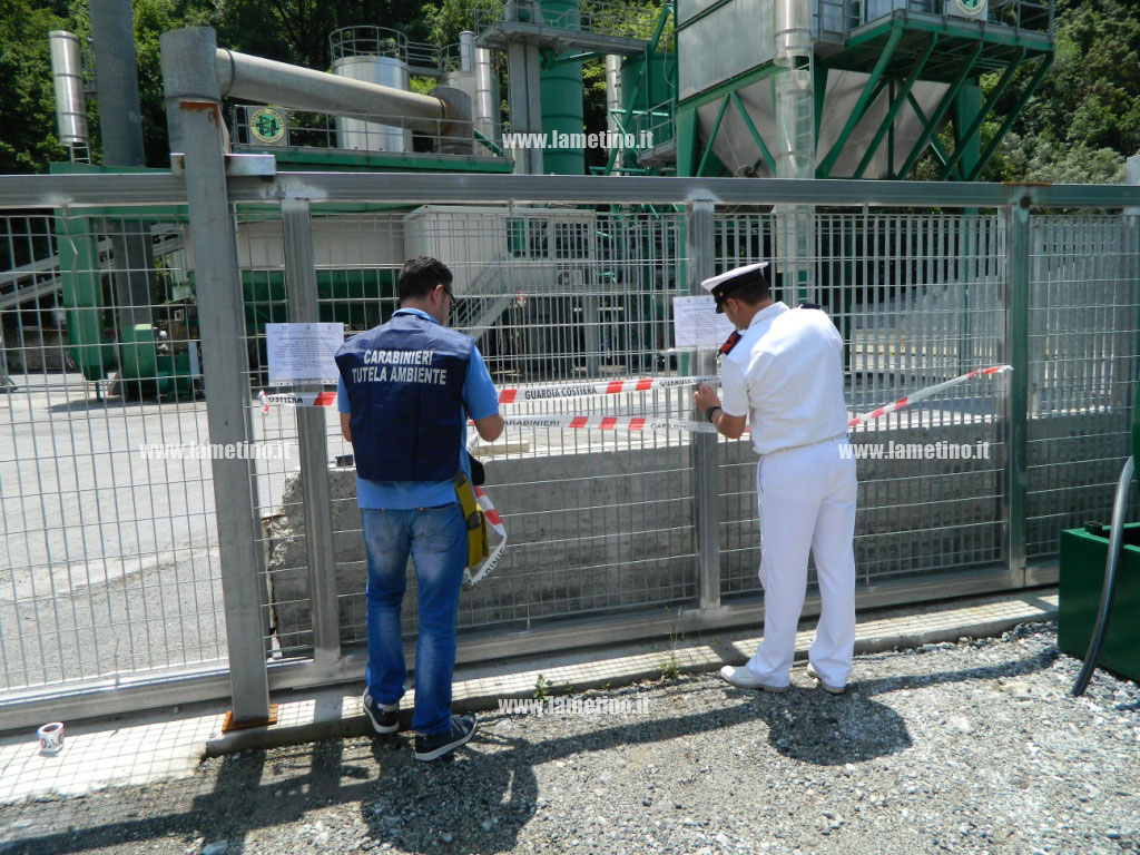 Sequestrata azienda lavorazione bitume a San Pietro in Amantea