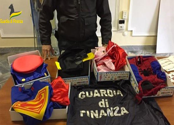 Operazione “Carnevale Sicuro”, sequestrati oltre 280mila prodotti non conformi nel Crotonese