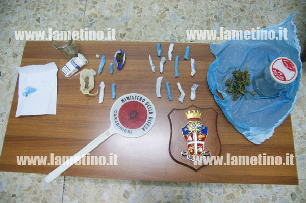 Lamezia: Sorpresi in possesso di marijuana, due arresti