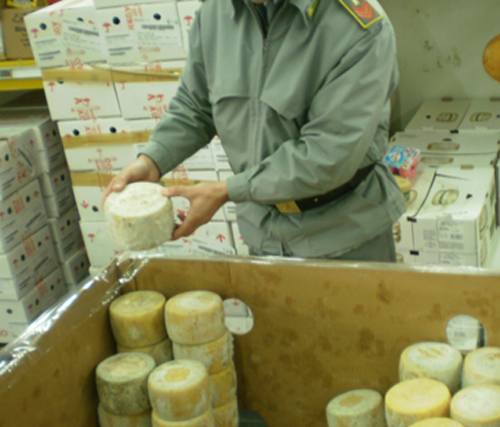 Calabria: Oltre cento chili di formaggio sequestrati nel cosentino 