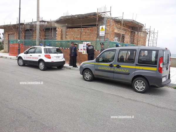 Guardia costiera e guardia di finanza sequestrano fabbricato nel vibonese