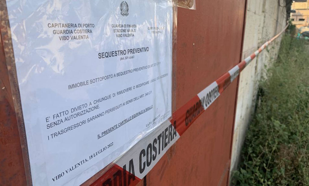 Sequestrati capannoni industriali per violazioni in materia ambientale a Vibo