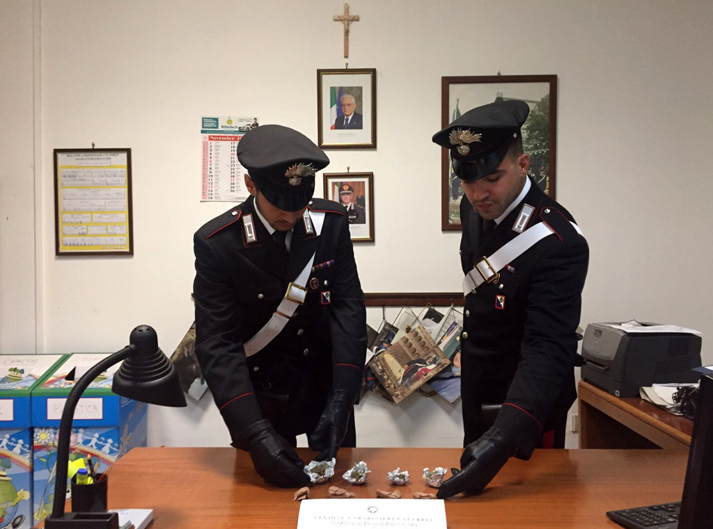 Spaccio stupefacenti, un arresto e quattro segnalazioni a Petilia Policastro