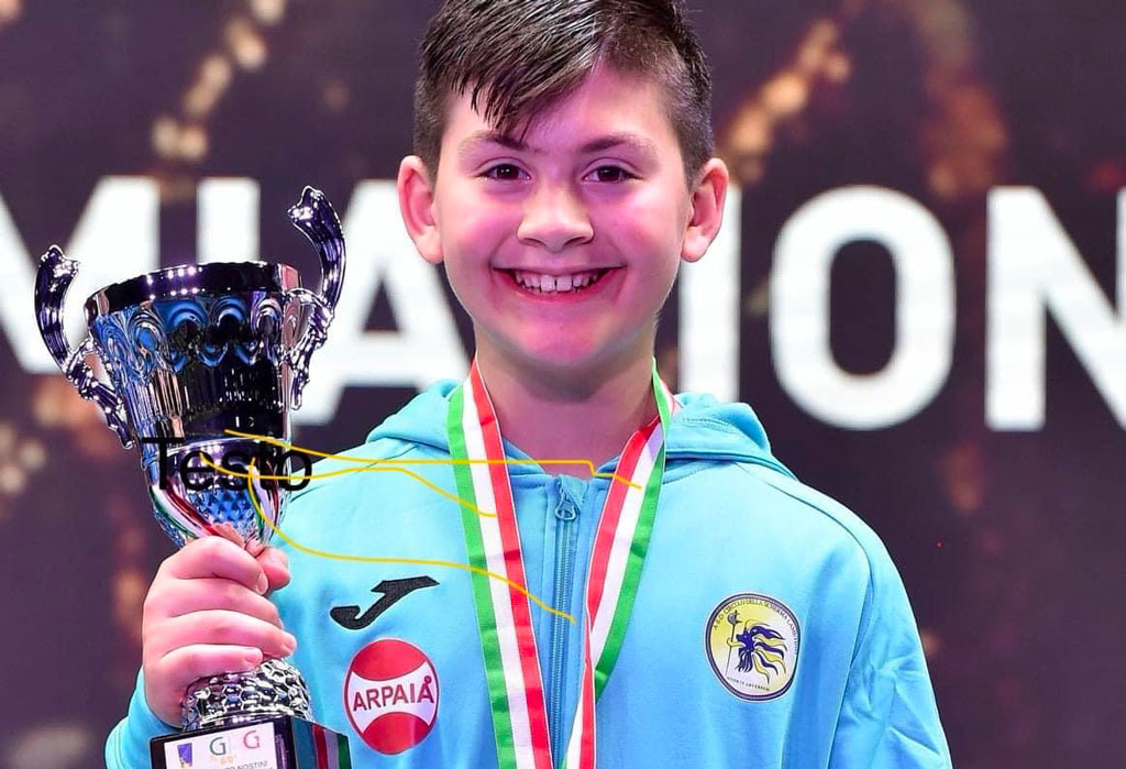 Circolo Scherma Lametino ai Campionati Italiani Gran Premio Giovanissimi Under 14 di Riccione, bronzo per Riccardo Sessa