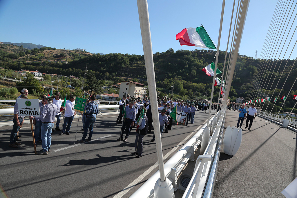 Concluso raduno Alpini a Cosenza, tre giorni di festa