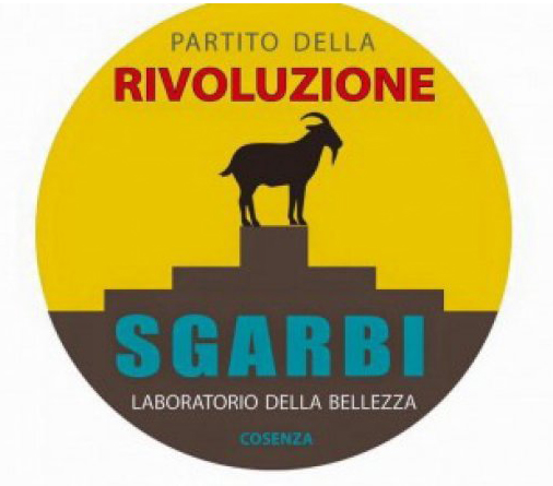 Sgarbi si candida a Cosenza, una capra nel simbolo della sua lista
