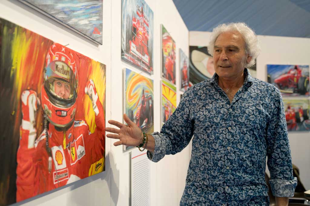 La storia di Schumacher in Ferrari nelle immagini di Di Mario 