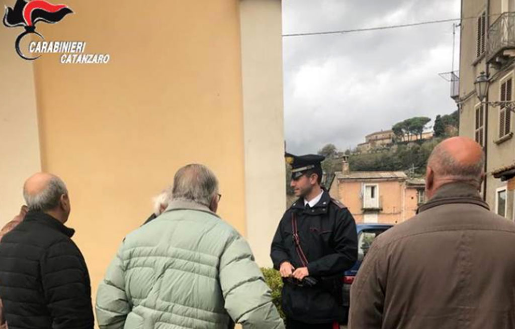 Anche nel lametino il progetto "Non ci casco" contro truffe agli anziani: carabinieri vicini alle comunità