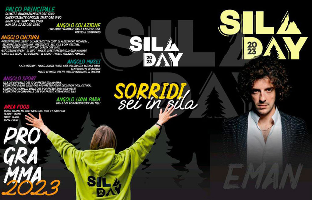 Al via la 5° edizione del “Sila Day”, Eman in concerto