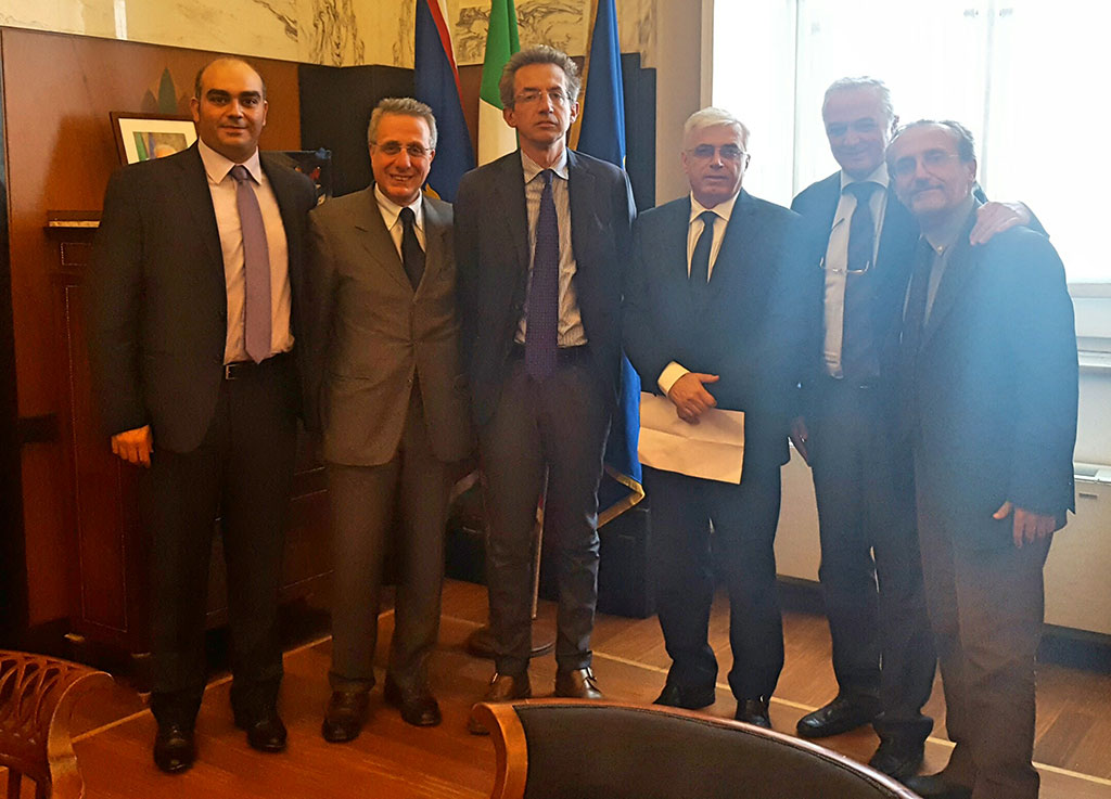 Sindaco di Mongiana a Napoli per un incontro all'Università Federico II