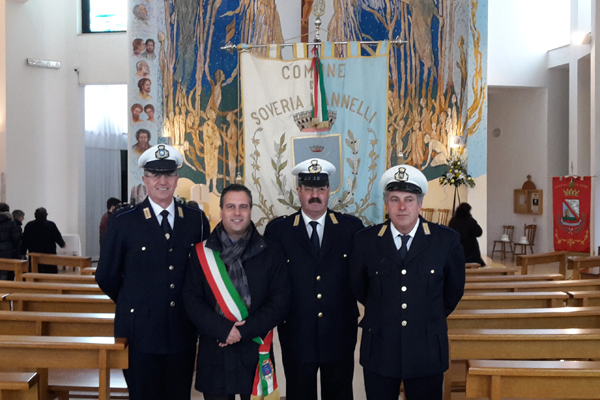 Lamezia: sindaco Soveria partecipa a giornata in onore San Sebastiano con delegazione vigili del Reventino