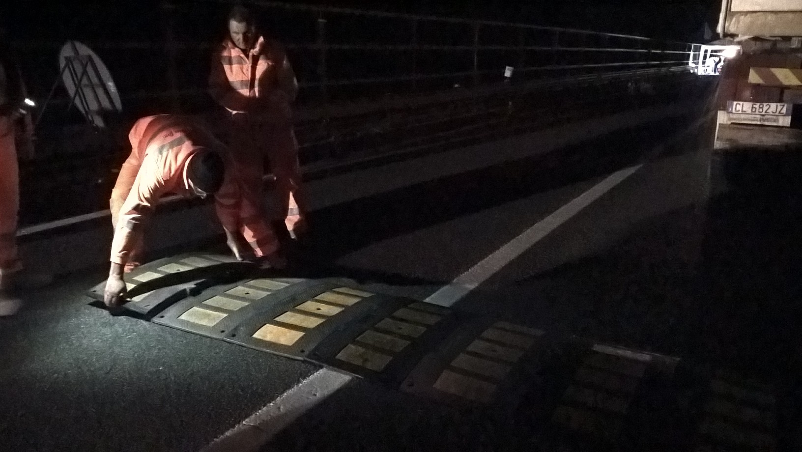 Anas: tre notti di monitoraggio su viadotto Cannavino