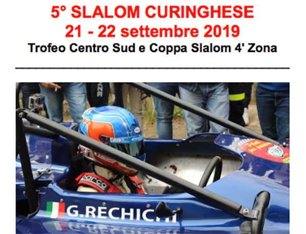 Tutto pronto per il quinto "Slalom Curinghese" il 21 e 22 settembre 
