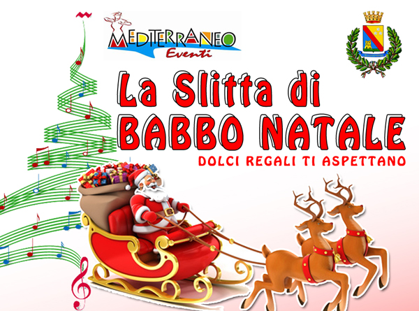 Lamezia: mercoledì 23 “La Slitta di Babbo Natale” per le vie cittadine