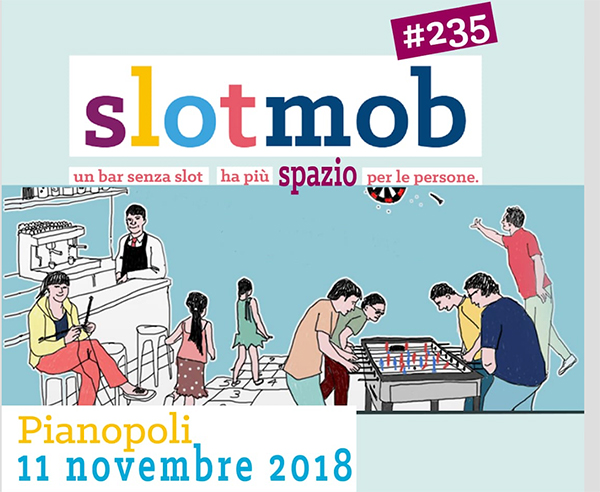Slotmob#235 a Pianopoli contro la dipendenza da gioco 