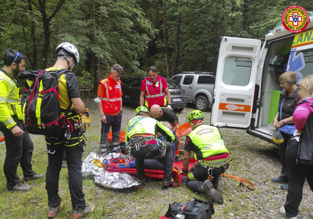 Escursionista soccorsa nel parco del Pollino