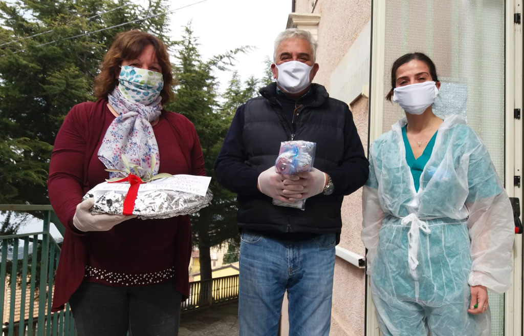 Mascherine e dolci a strutture socio-assistenziali del territorio, iniziativa di solidarietà della Pro Loco Falerna
