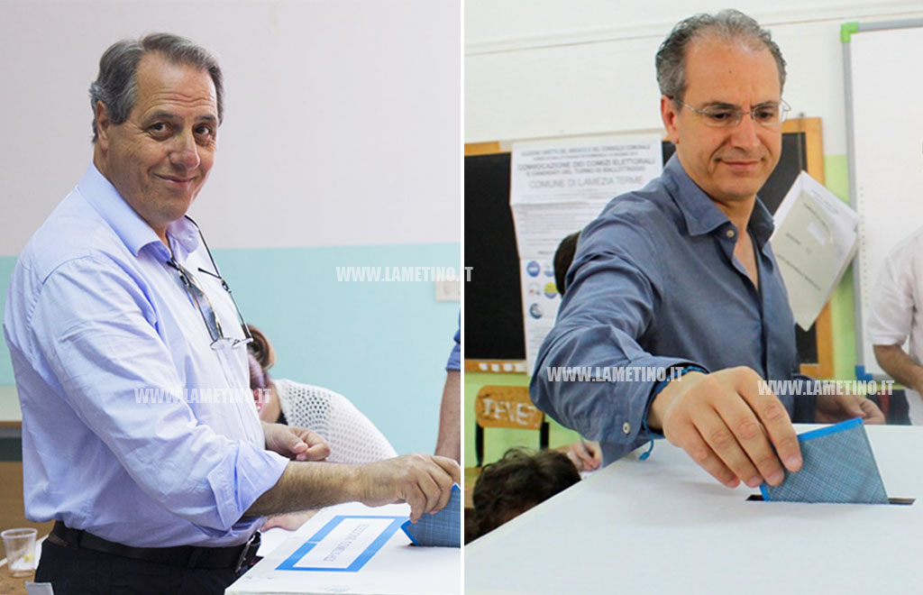 Lamezia: ballottaggio, Sonni e Mascaro votano nelle rispettive sezioni