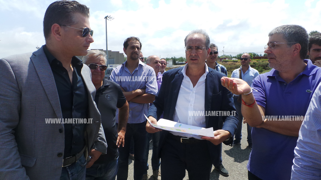Lamezia: sopralluogo nell’area PIP Rotoli e consegna lotti a imprese