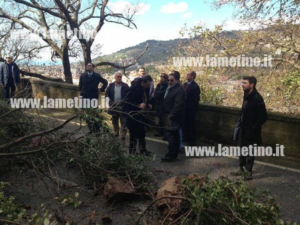 Lamezia: Sopralluogo Sindaco e Giunta su luoghi disastrati da maltempo