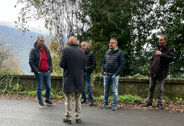 Gruppo consiliare “Uniti Possiamo” di Martirano Lombardo: “Sopralluogo Sp 73 per evidenziare problemi e disagi”