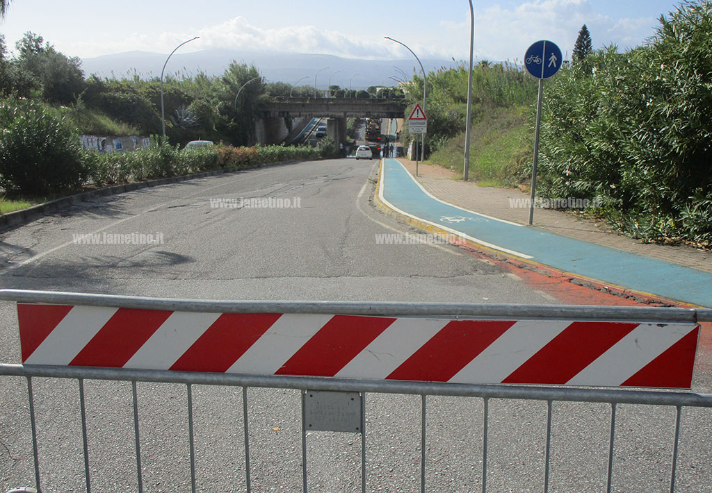 Lamezia, riaperto sottopasso di via De Sensi dopo allagamento