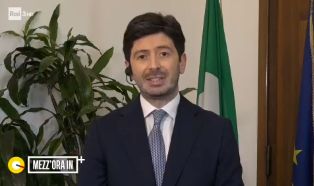 Speranza: "Video Zuccatelli sbagliato ma non cancella 30 anni di curriculum"