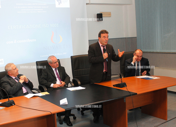 Lamezia: consegnati attestati Iso 9001 fibrosi cistica all’ospedale - VIDEO