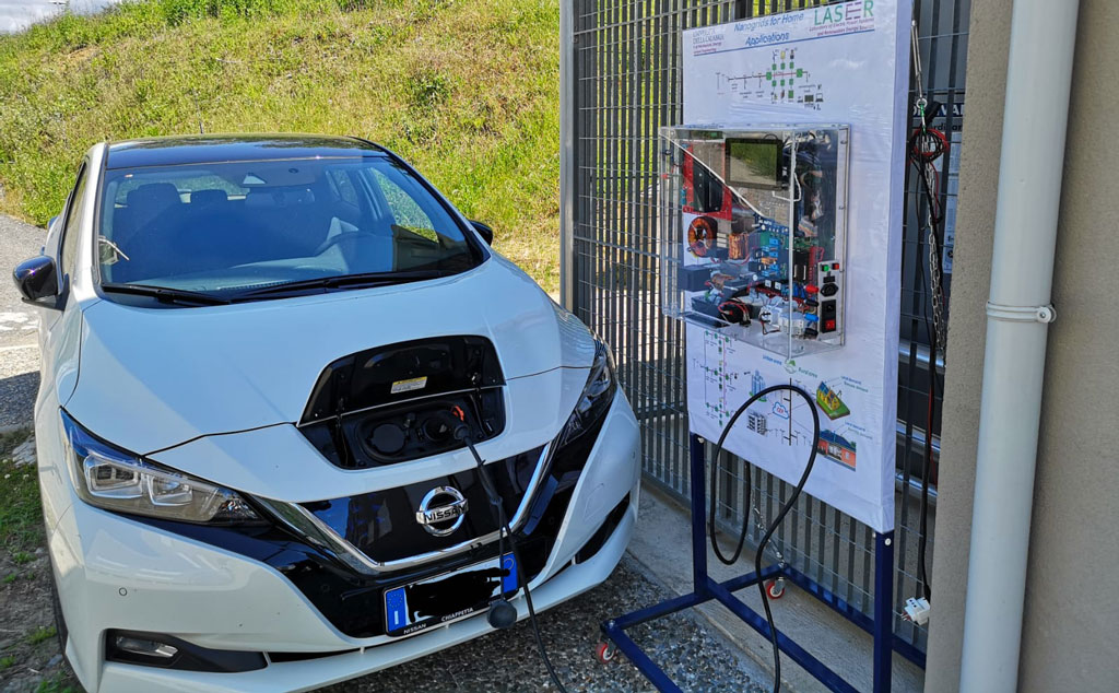 Veicoli elettrici che scambiano energia con le abitazioni, nuova sperimentazione all’Unical