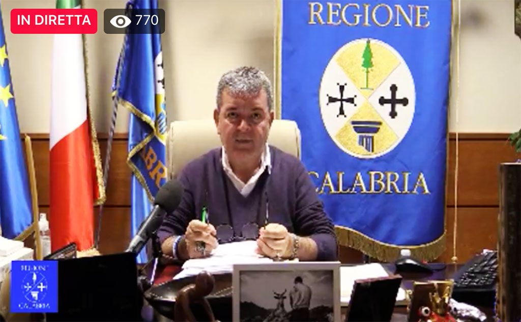 Sanità, Spirlì: “Ora scelte condivise, il ministro Speranza deve dimettersi”