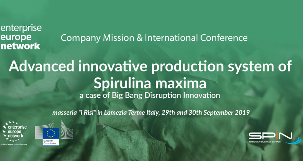 A Lamezia evento internazionale su produzione e ricerca della Spirulina maxima