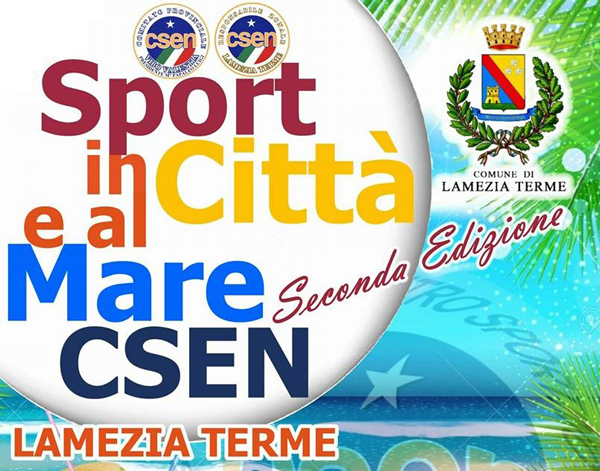 Lamezia, seconda edizione “Sport in Città e al Mare” dal 19 agosto
