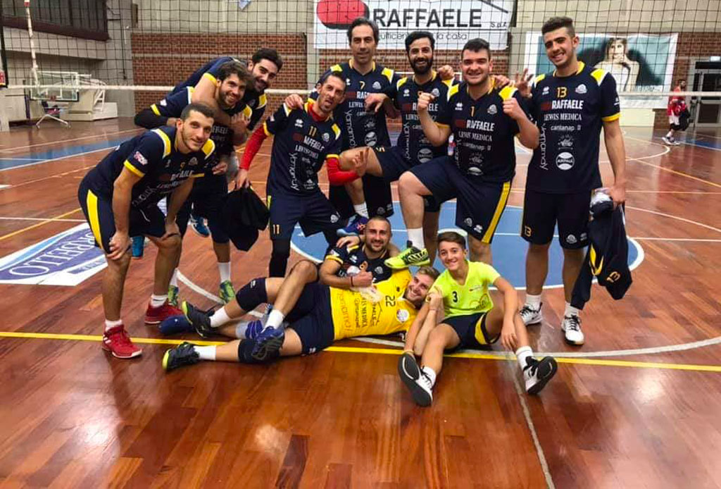 Vittoria in casa Raffaele Lamezia Pallavolo: trionfo al maschile e al femminile