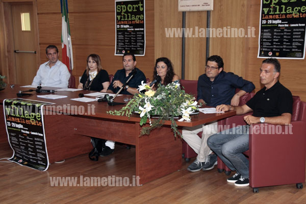 Lamezia: Presentata kermesse "Sport Village 2012"
