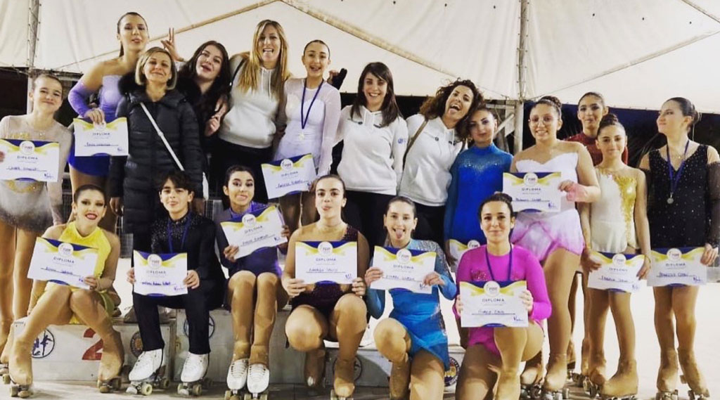 Campionati regionali pattinaggio artistico: i risultati e le medaglie conquistate dagli atleti lametini