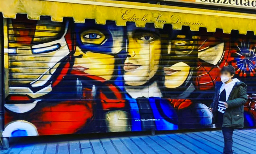Lamezia, da SquadRebel nuova opera dedicata ai supereroi in città