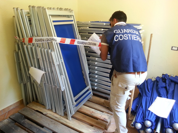 Calabria: Guardia costiera sequestra stabilimento balneare a Briatico