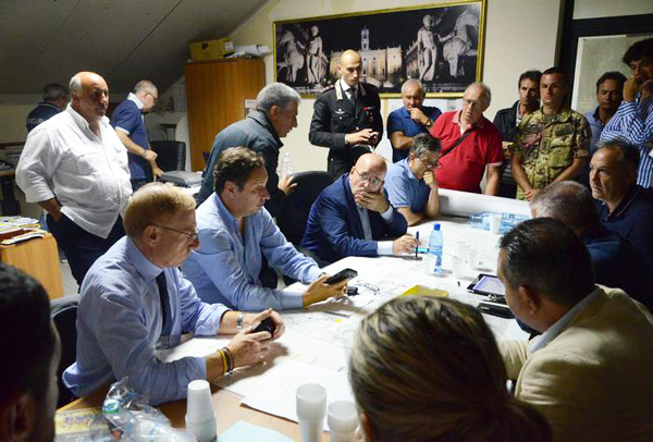 Regione chiede stato di emergenza dopo nubifragio