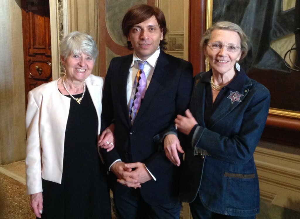 Lectio magistralis di Anton Giulio Grande alla prima biennale del merletto a Venezia