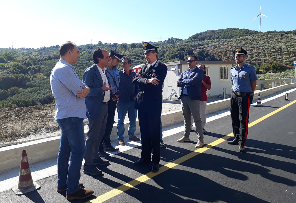 Strada provinciale 89 Girifalco-Maida riaperta al traffico, conclusa messa in sicurezza