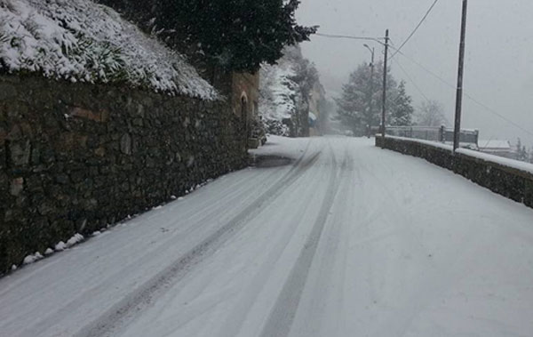 Le raccomandazioni della Polizia Locale per emergenza neve nell’hinterland lametino 