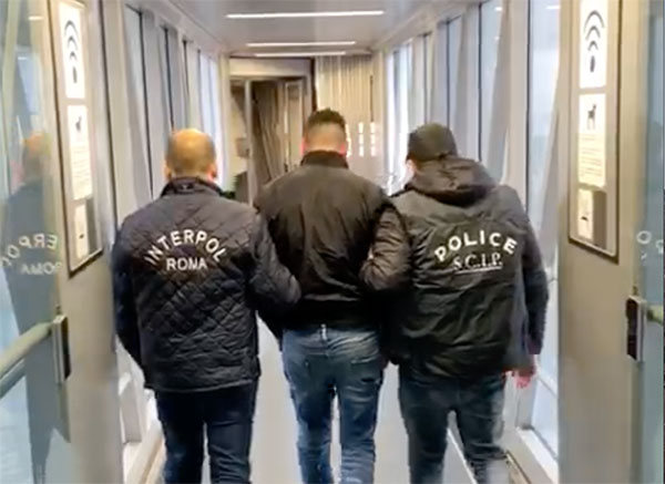 Narcotraffico, rientra in Italia il latitante Domenico Strangio