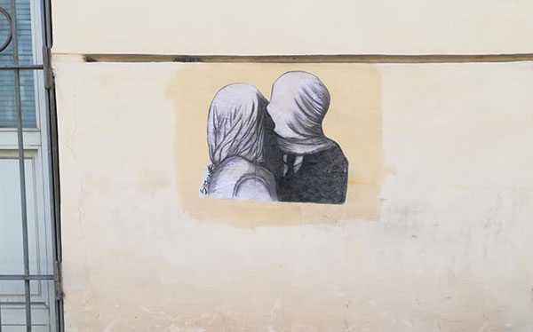 Lamezia, nuovo progetto di street art in città sulle distanze sociali e l'empatia post pandemia