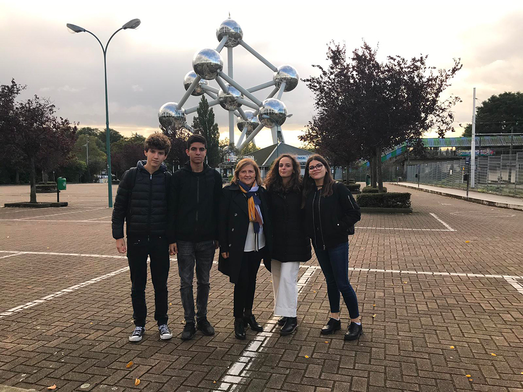 Lamezia, 4 studenti del Galilei a Bruxelles per il progetto “Verso la cittadinanza digitale"