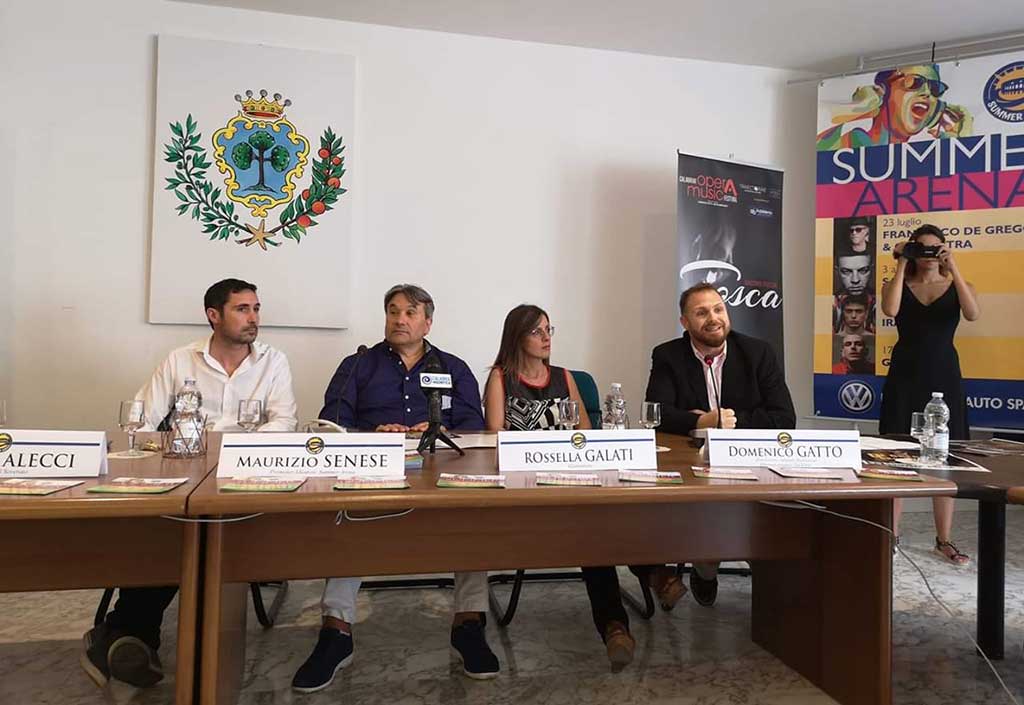 Tutto pronto alla Summer Arena a Soverato: nove esibizioni, il 23 arriva De Gregori