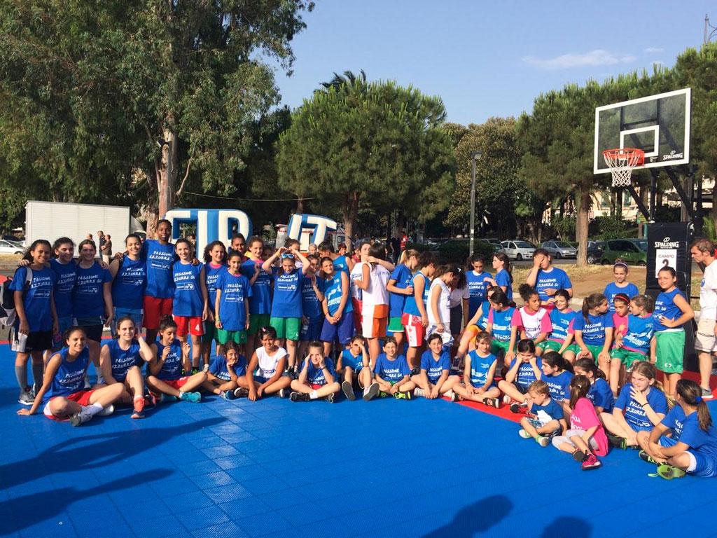 Calabria: Minibasket Summer Tour Kinder+Sport 2015, presenti oltre 700 bambini