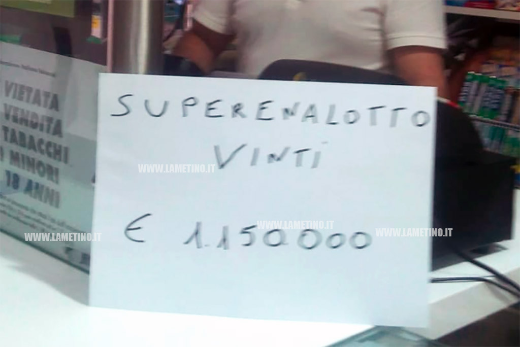 La dea bendata bacia Lamezia, vinti oltre un milione di euro al Superenalotto