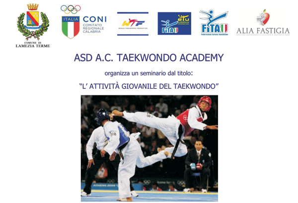 Lamezia: Lunedì 15 seminario "L'attività giovanile del taekwondo"  